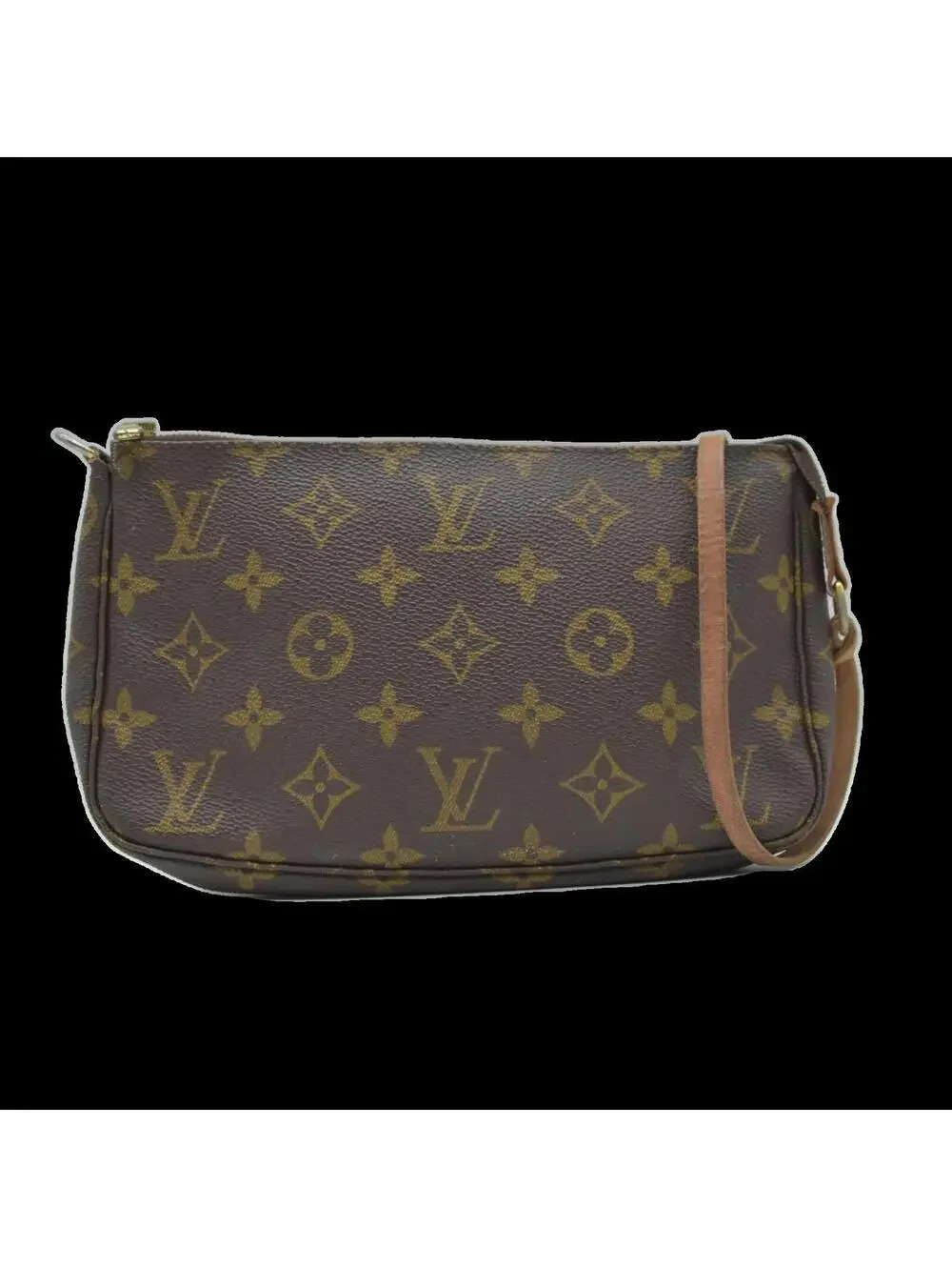 $1290 1999 Louis Vuitton Monogram Pochette Accessorie VI1909